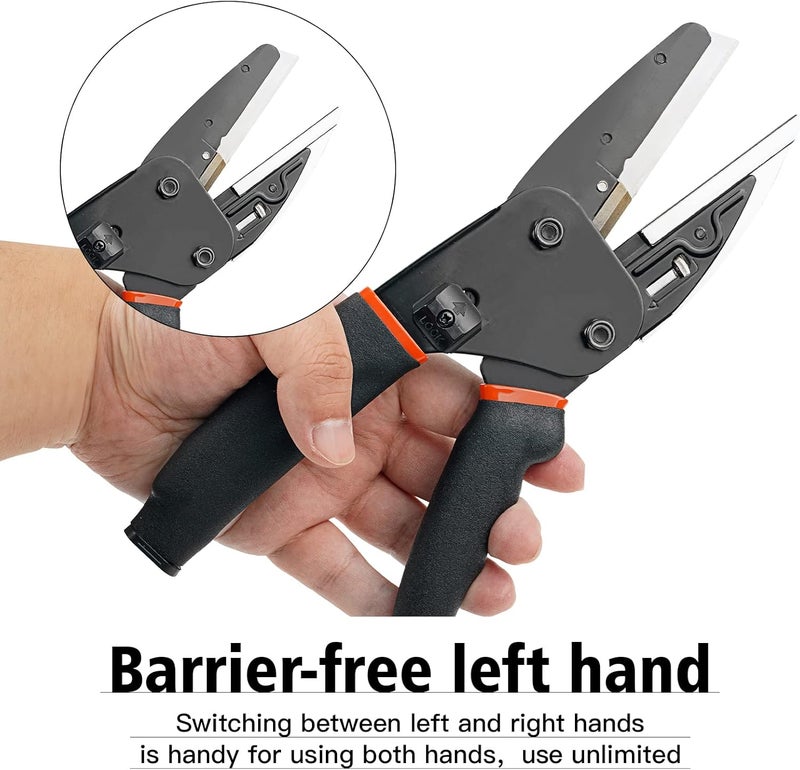 vomex Heavy Duty Scissors All Purpose - Multipurpose Utility Cutter,6 in 1 Function,Availabe for Industry and Home Use,Cutting for Soft Pipe/Fibre/Wood/Iron Wire/Box/Paper - Image 4